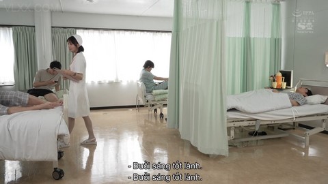 Bất ngờ nện em y tá xinh gái đùi to Nanami Kodama